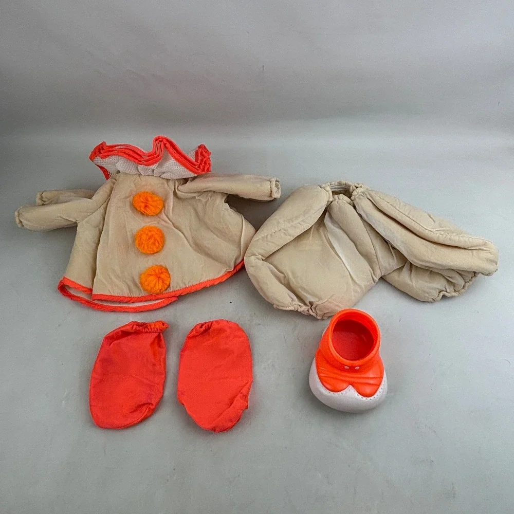 Cabbage Patch Circus Kids Clown‎ Outfit Lot Preppy Polka Dot Cuddly Crinkles Vtg